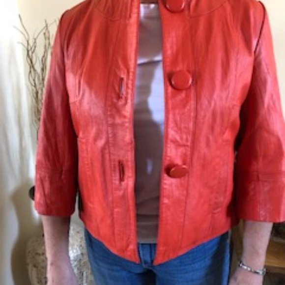 Leather Jacket - Short - Picture 3 of 4
